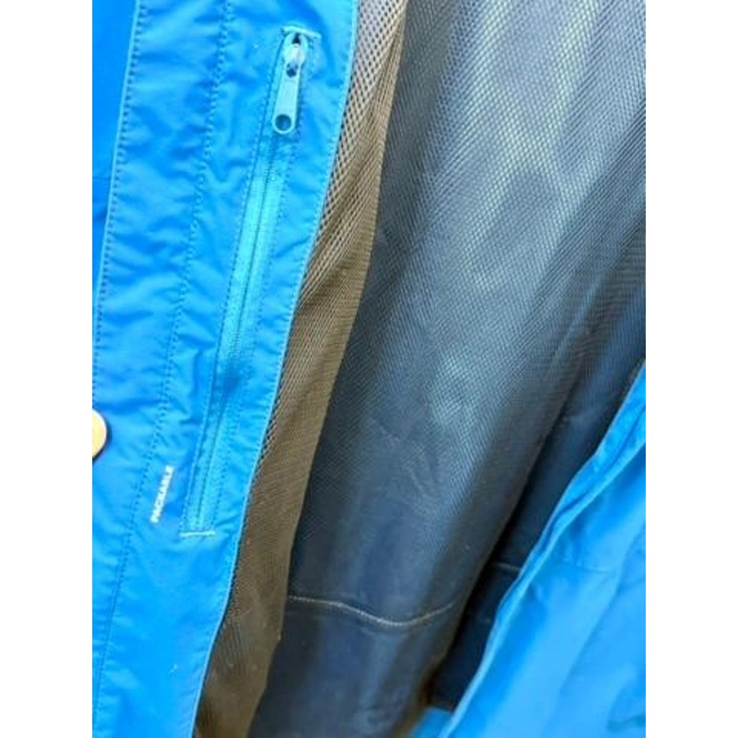 Helly Hansen Rain Jacket Mens XL Blue Helly Tech Waterproof Hooded Shell
