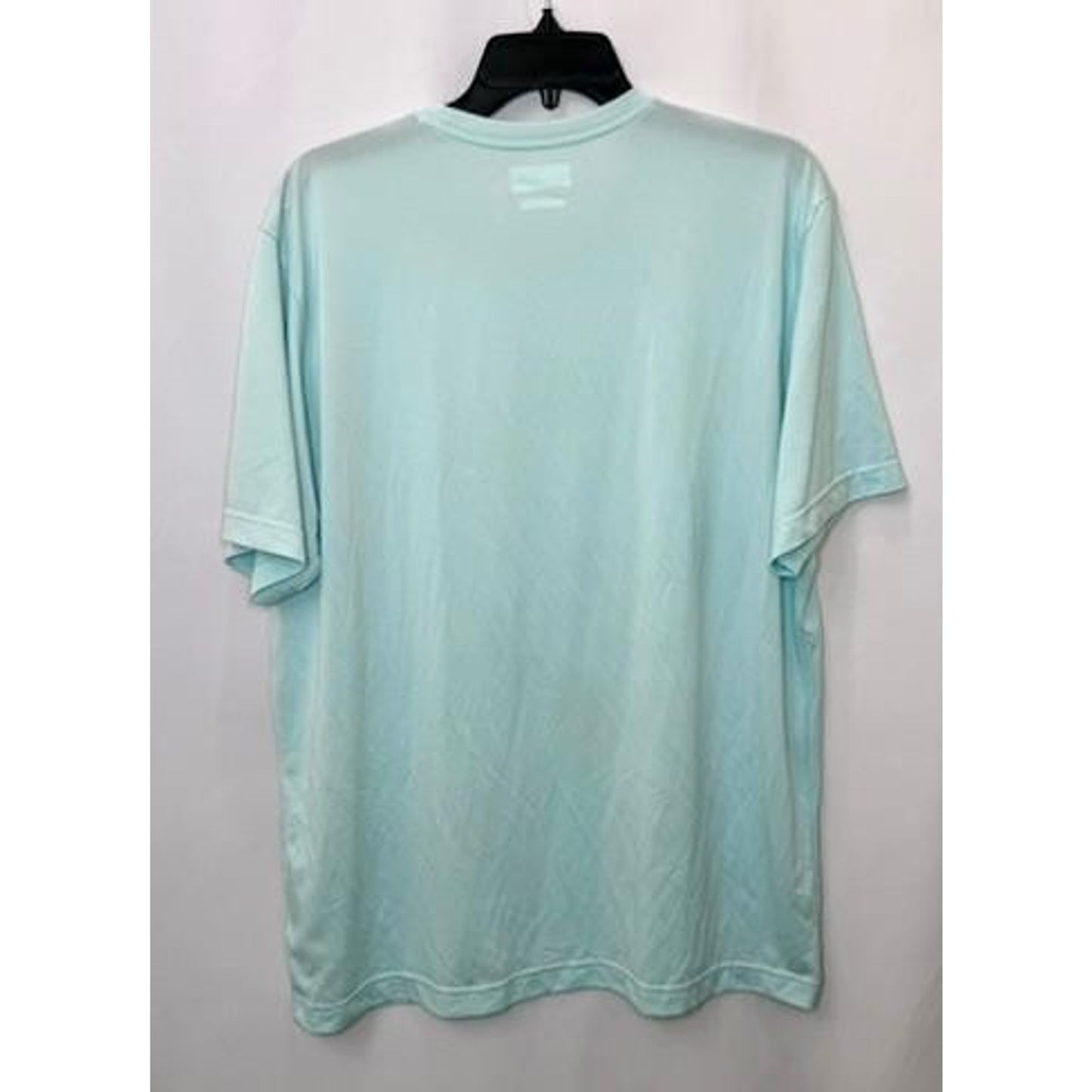 Columbia Sportswear Mens Large Mint Green Short Sleeve Polyester T-Shirt