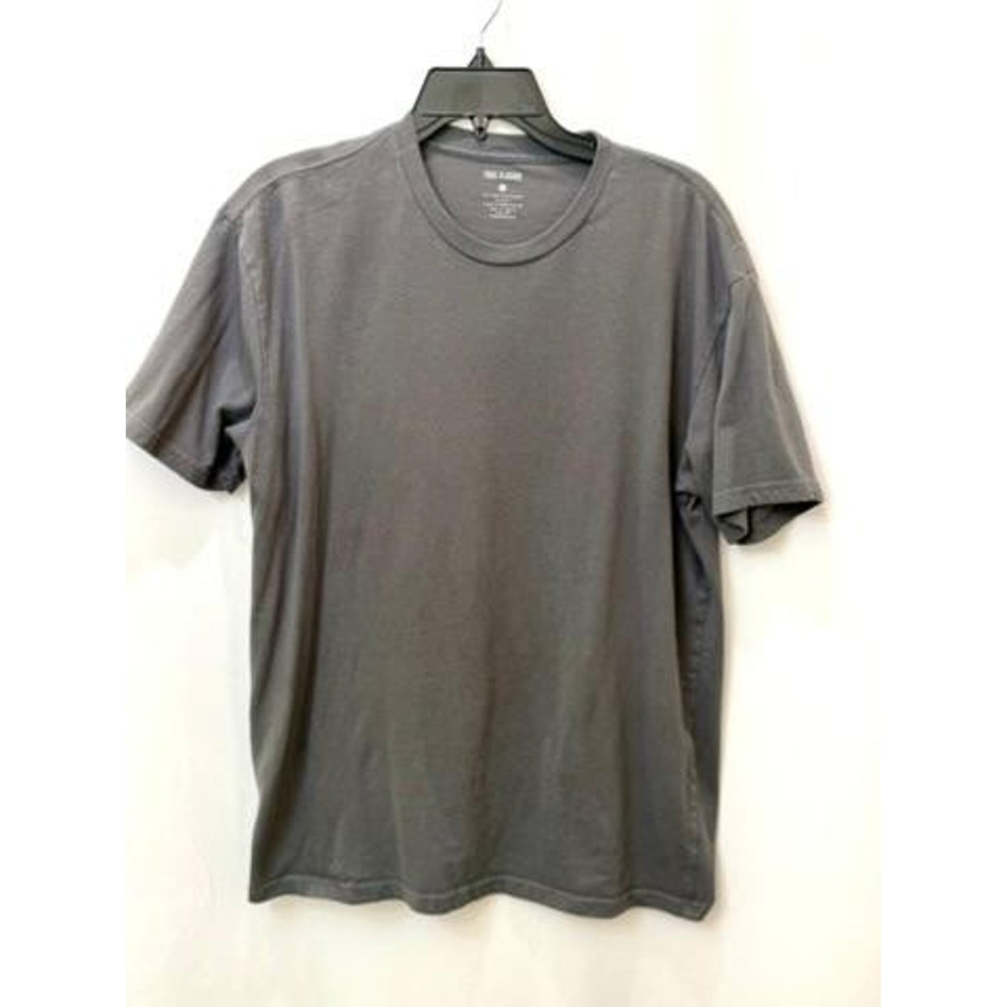 True Classic Tees Crew Neck T-Shirt Mens Large Gray Cotton Blend Short Sleeve