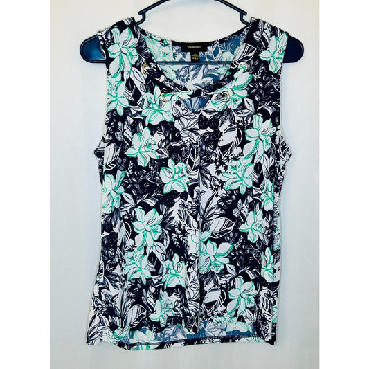 Espresso Los Angeles SZ Medium multicolor top Floral Green/Blue