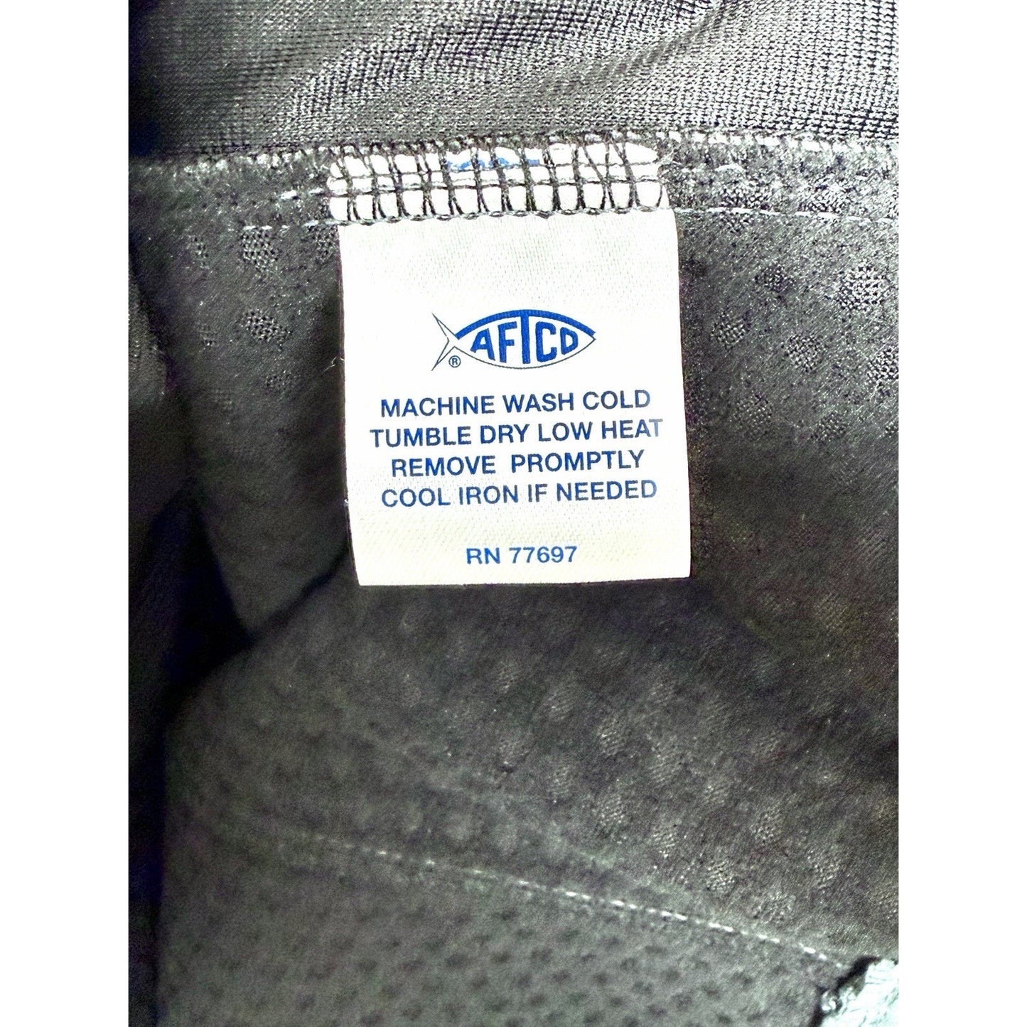 Skeeter AFTCO Reaper Windproof Pullover Fishing Hoodie Jacket Men's XL Charcoal