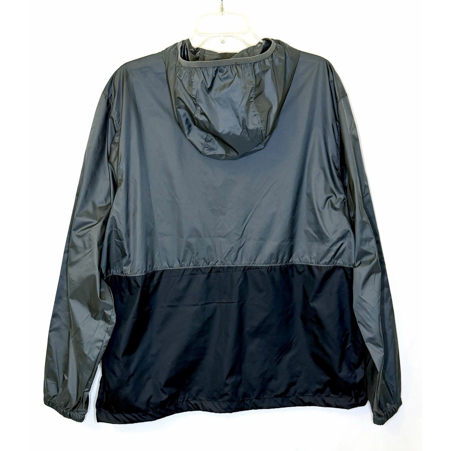 Columbia Men's Center Ridge Windbreaker Jacket / Black/Grey / Size Medium