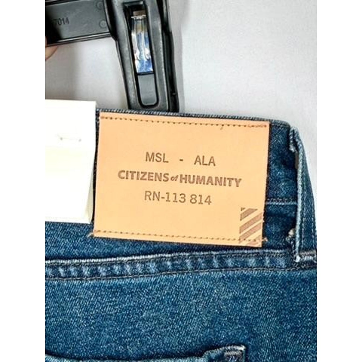 Citizens of Humanity Billy Reid Adler Tapered Classic Jeans Mens 36 Eris NWT
