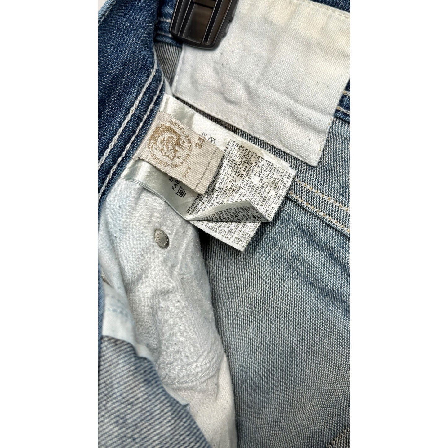 Diesel Jeans Tepphar Slim Carrot Dark Button Fly Skinny Jeans Men's 34x32