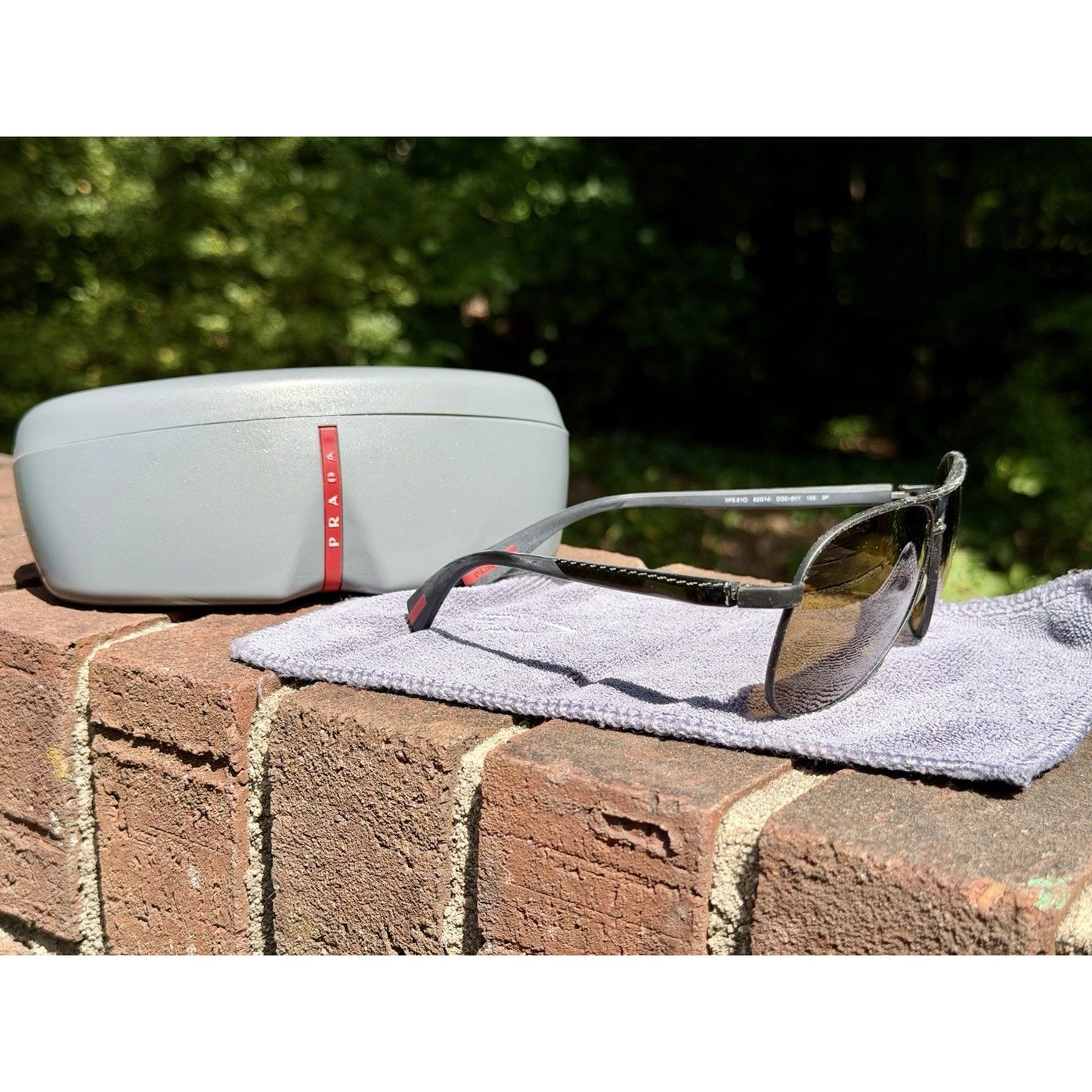 PRADA LINEA ROSSA 510S 7AX5W1 POLARIZED CARBON FIBER W/COA