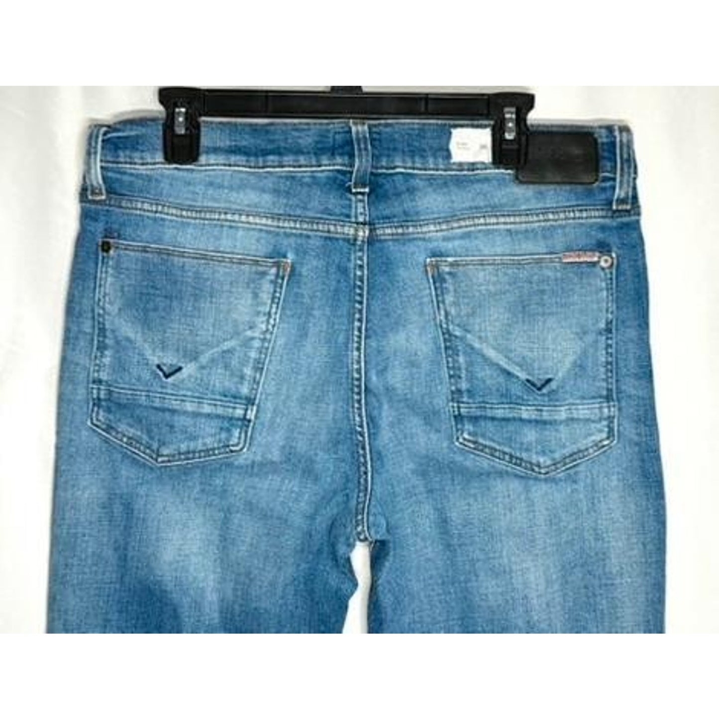 Hudson Blake Slim Straight Jeans Mens Size 36 Blue Denim Stretch Pants