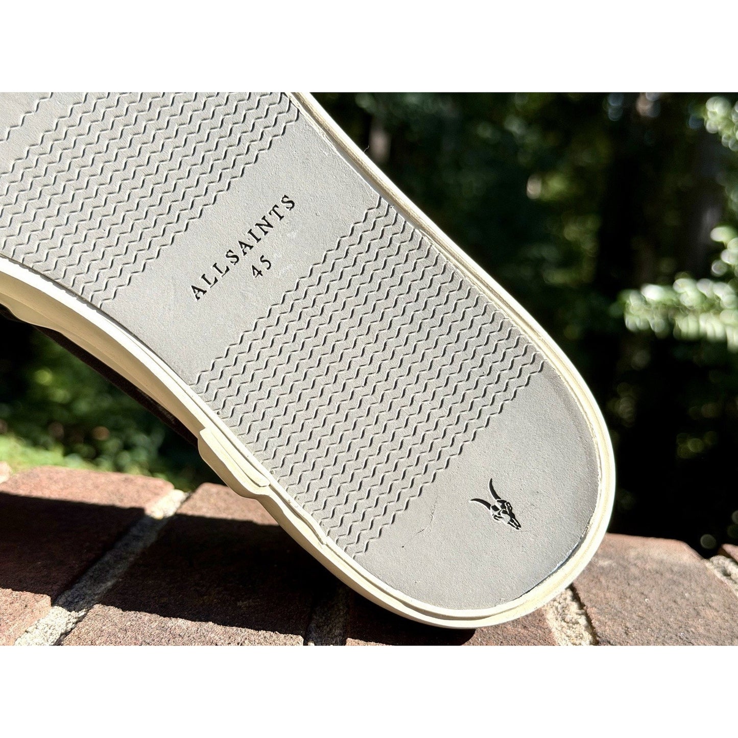 Allsaints London Spitalfields Slip On Cube Low Top Sneakers Men's 12 US 45 EU
