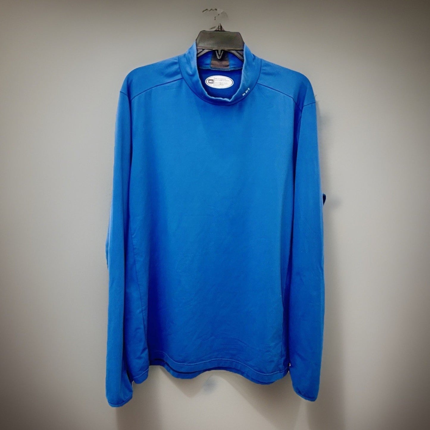 REI Co Op Mens XL Blue Lightweight Outdoor Stretch Pullover Blue