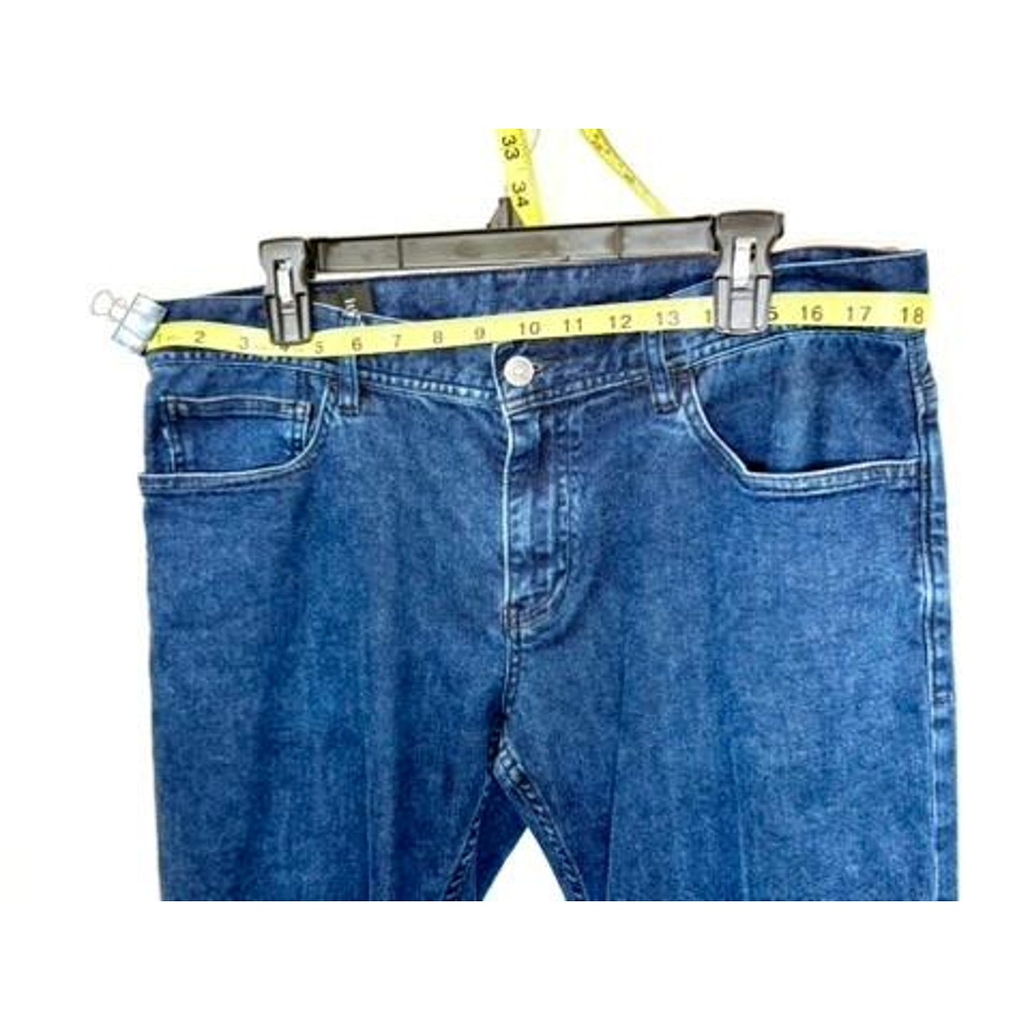 Armani Exchange Mens Jeans Size 36 Skinny Fit Dark Wash Blue Denim Stretch