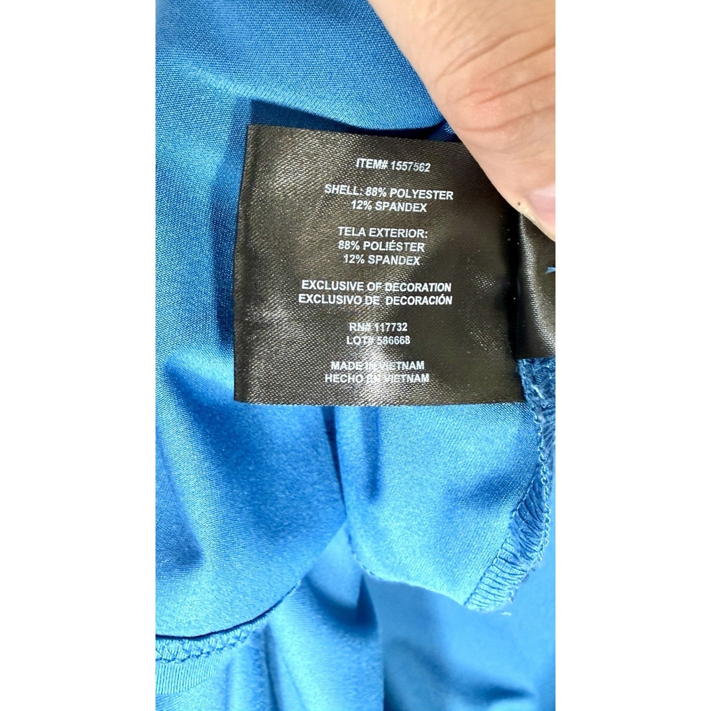 Gerry Men’s Blue Short Sleeve Collared 3 Button Comfort Stretch Polo Shirt s M