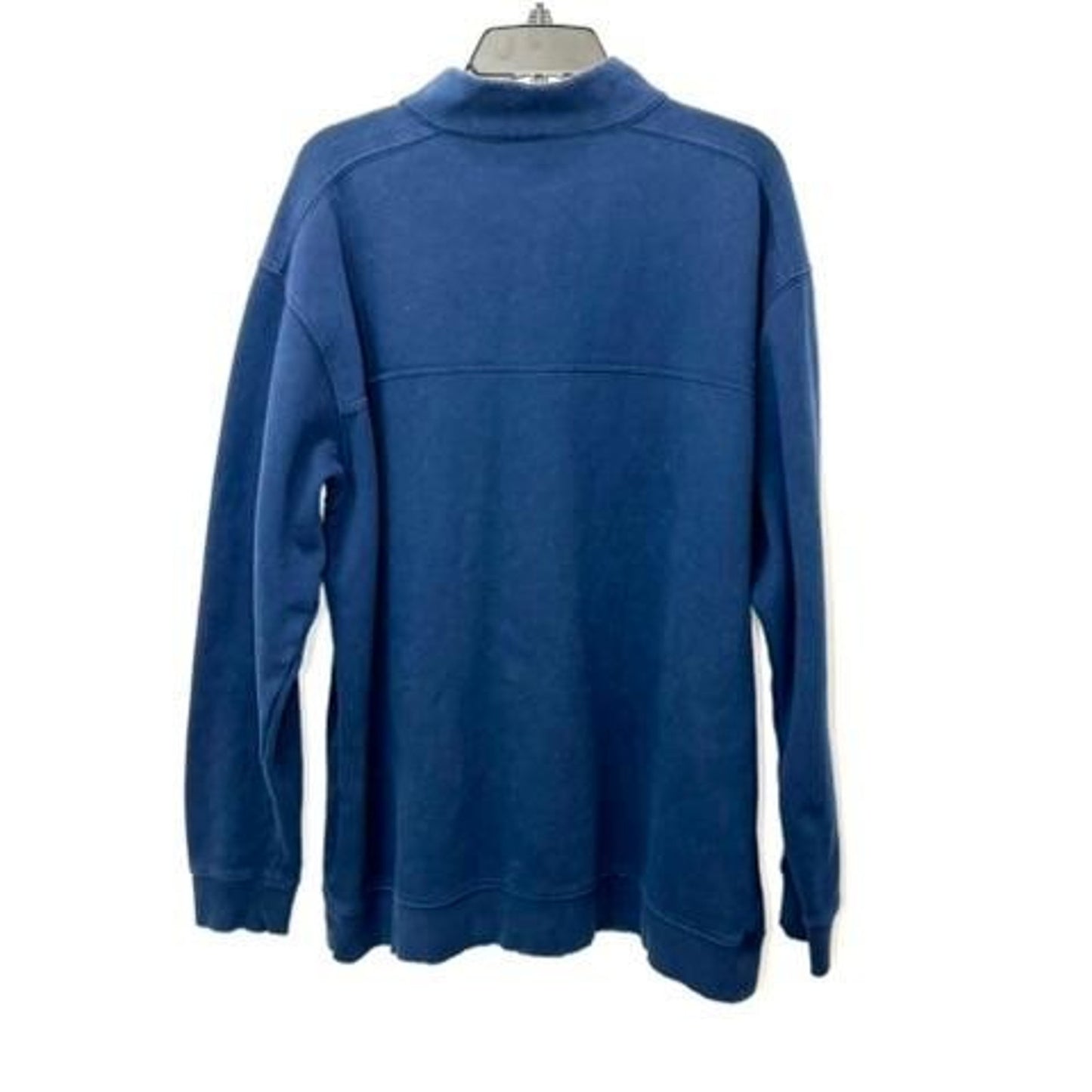 Columbia Sportswear Mens XXL Blue 1/4 Zip Pullover Fleece Sweater AM6771