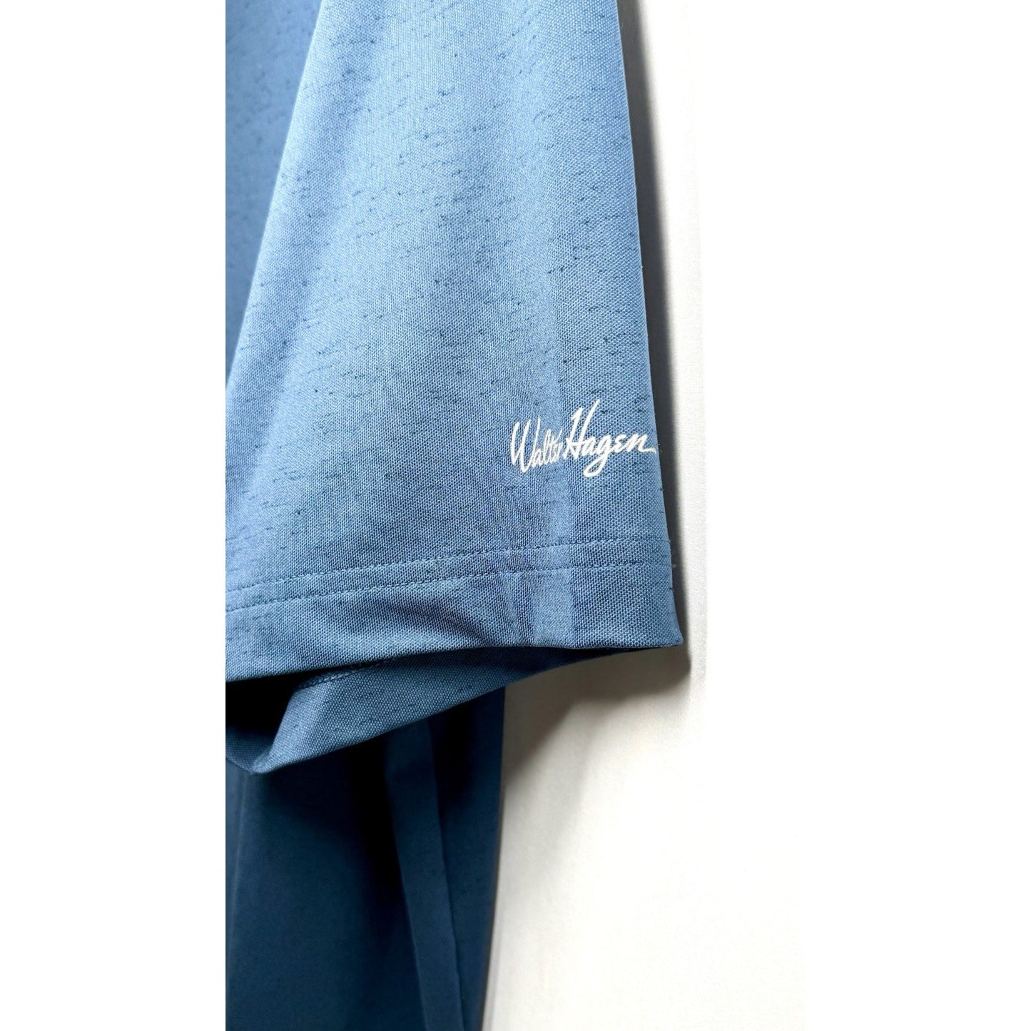 Walter Hagen 11 Majors Short Sleeve Polo Golf Shirt, Size M, Men's Heather Gray