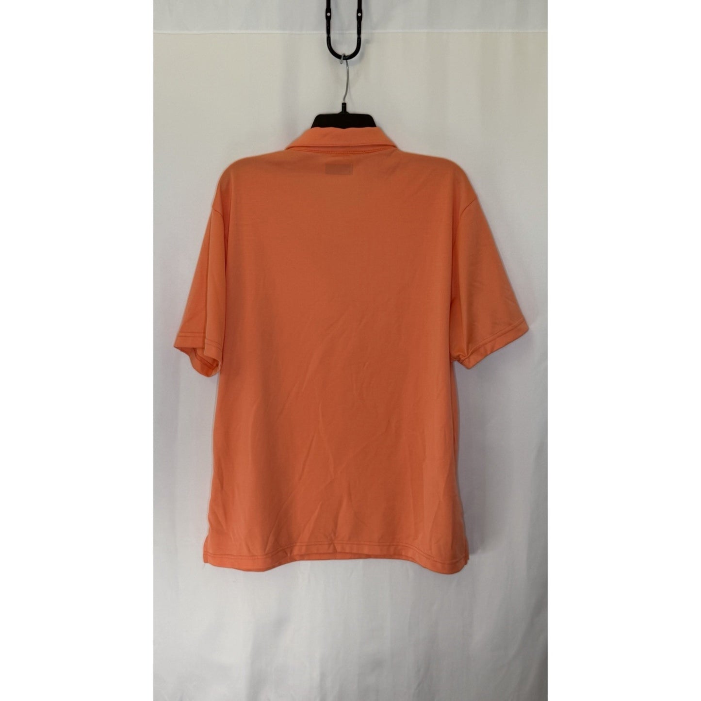 Links Edition Mens Orange Size L Large Golf Polo Shirt Outdoors Adult