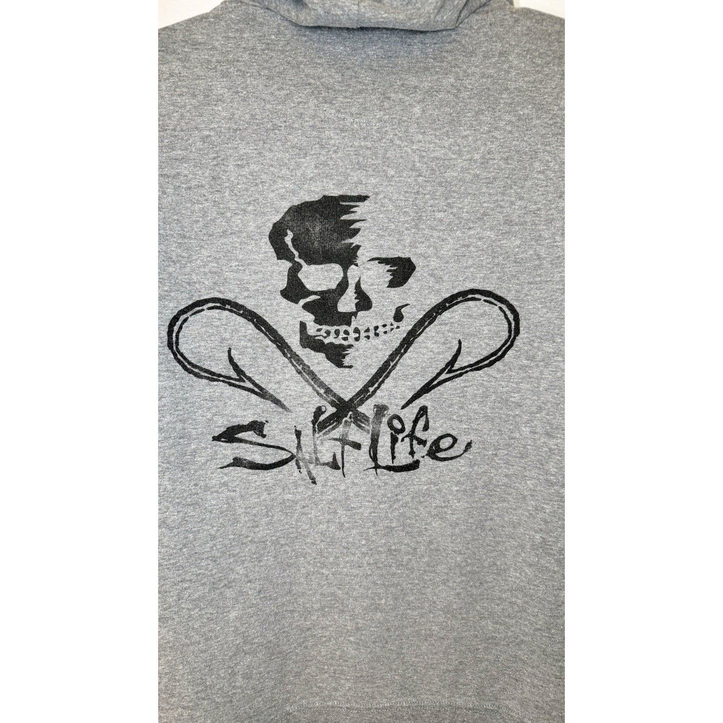 Salt Strong Adults Pullover Hoodie Front Pocket Size XL Lightweight