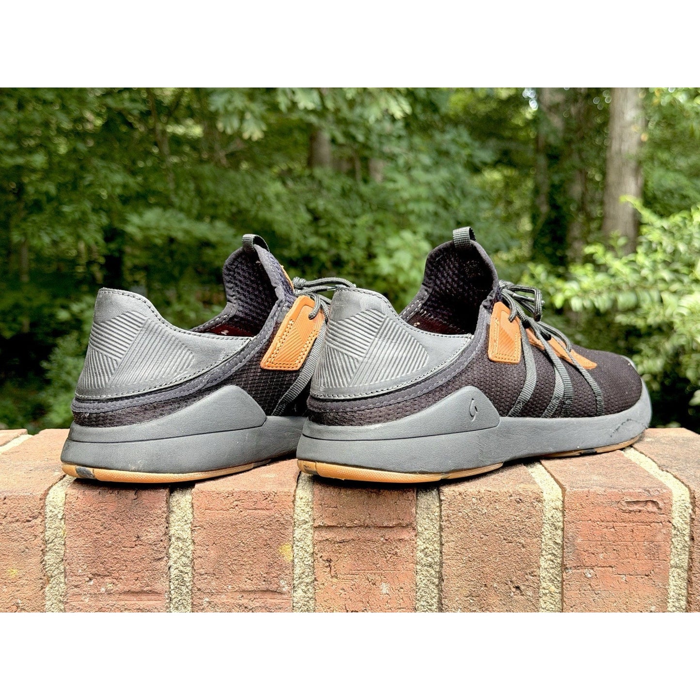 OluKai Mio Li Men’s Size 12 Lava Rock Athletic Sneakers Shoes Worn Twice