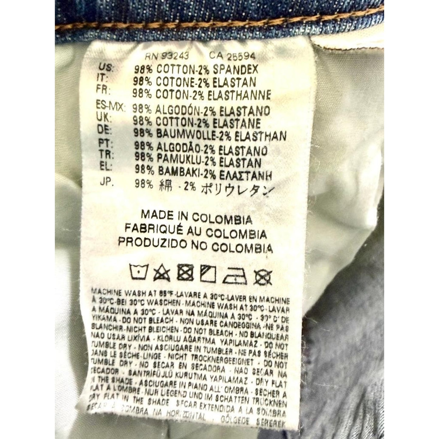 Diesel Buster Slim Tapered Jeans Mens 36x32 Blue Stretch Denim Wash C853P