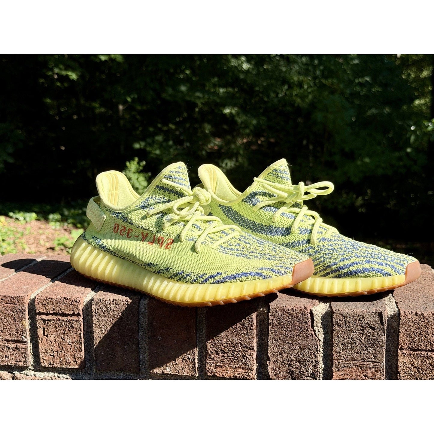 Size 11.5 - adidas Yeezy Boost 350 V2 Low Semi Frozen Yellow