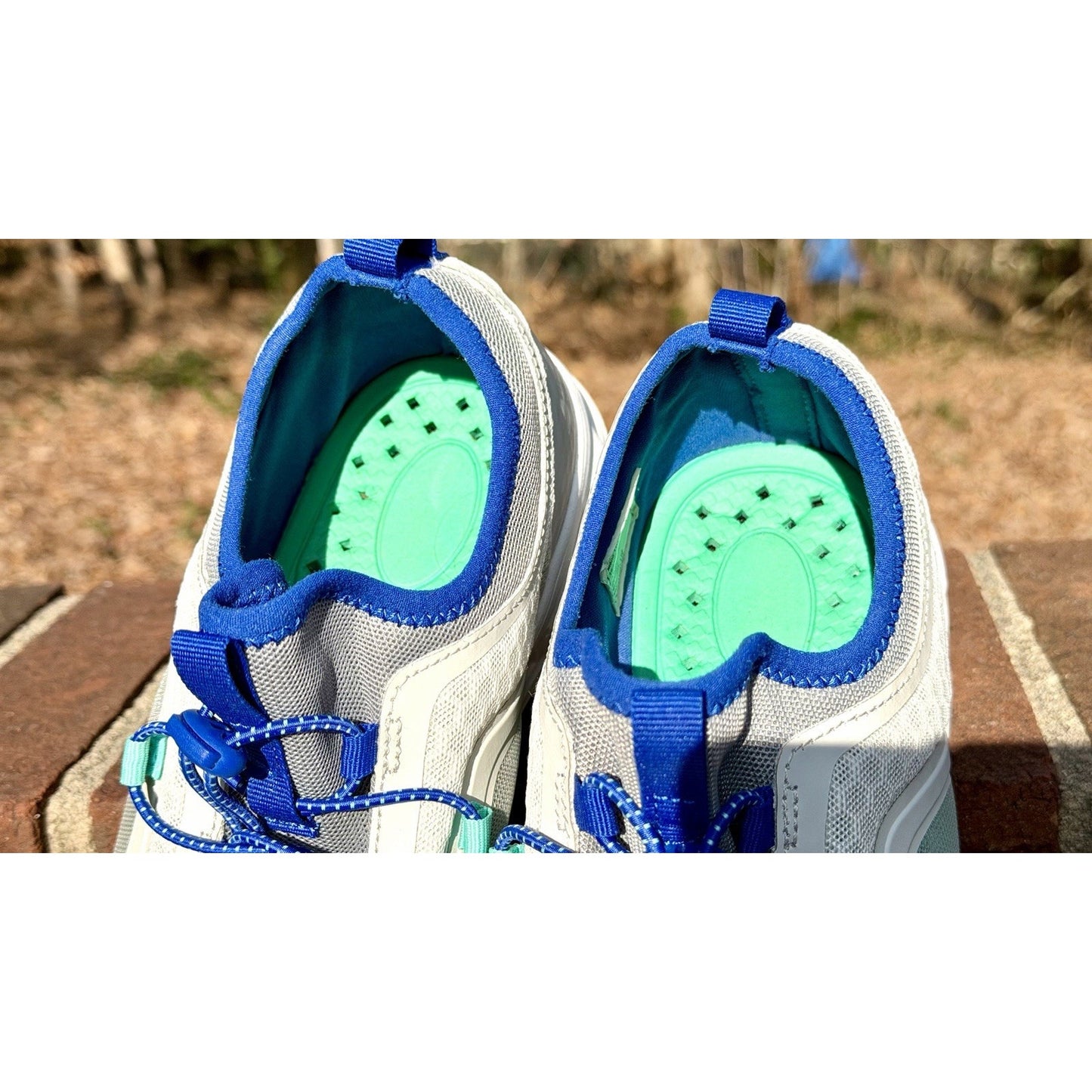 Magellan Outdoors Pro Fish Men's Angler 2.0 Boat Shoes Mens Size 11 White & Blue