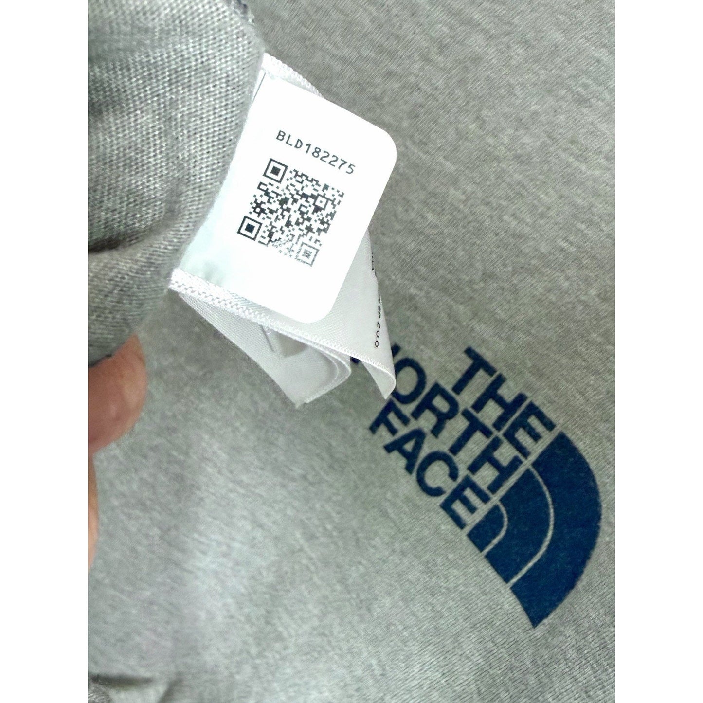 The North Face T-Shirt Men's Large Long Sleeve T-Shirt Grey Cpix