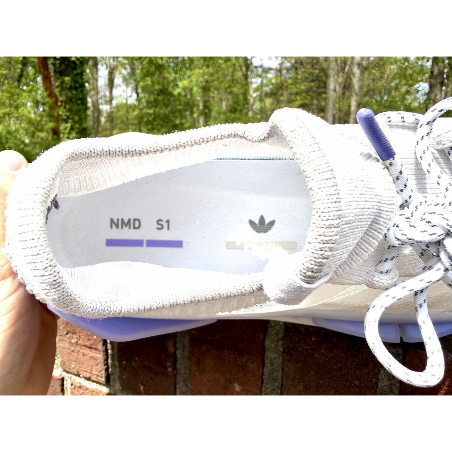 Adidas NMD S1 Cloud White Light Purple HP5522 Men’s Size 11.5 Boost Sneakers