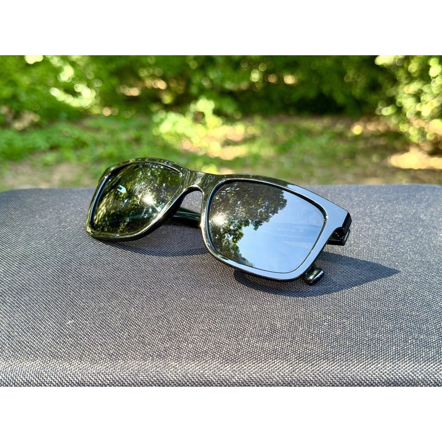 ARMANI EXCHANGE AX4162SU 838887 Matte Grey Black Men's 57 mm Sunglasses