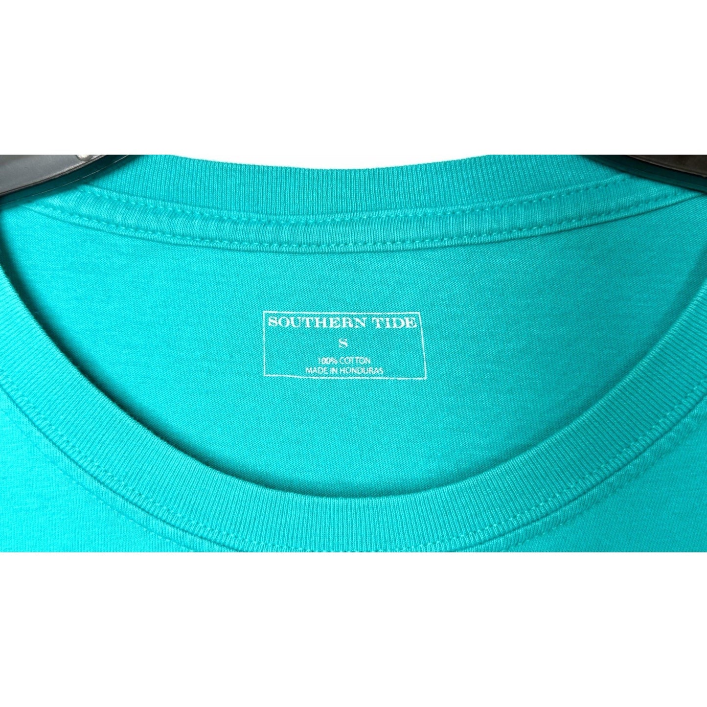 Southern Tide Teal Long Sleeve Skipjack Graphic T-shirt - Men’s Size Small