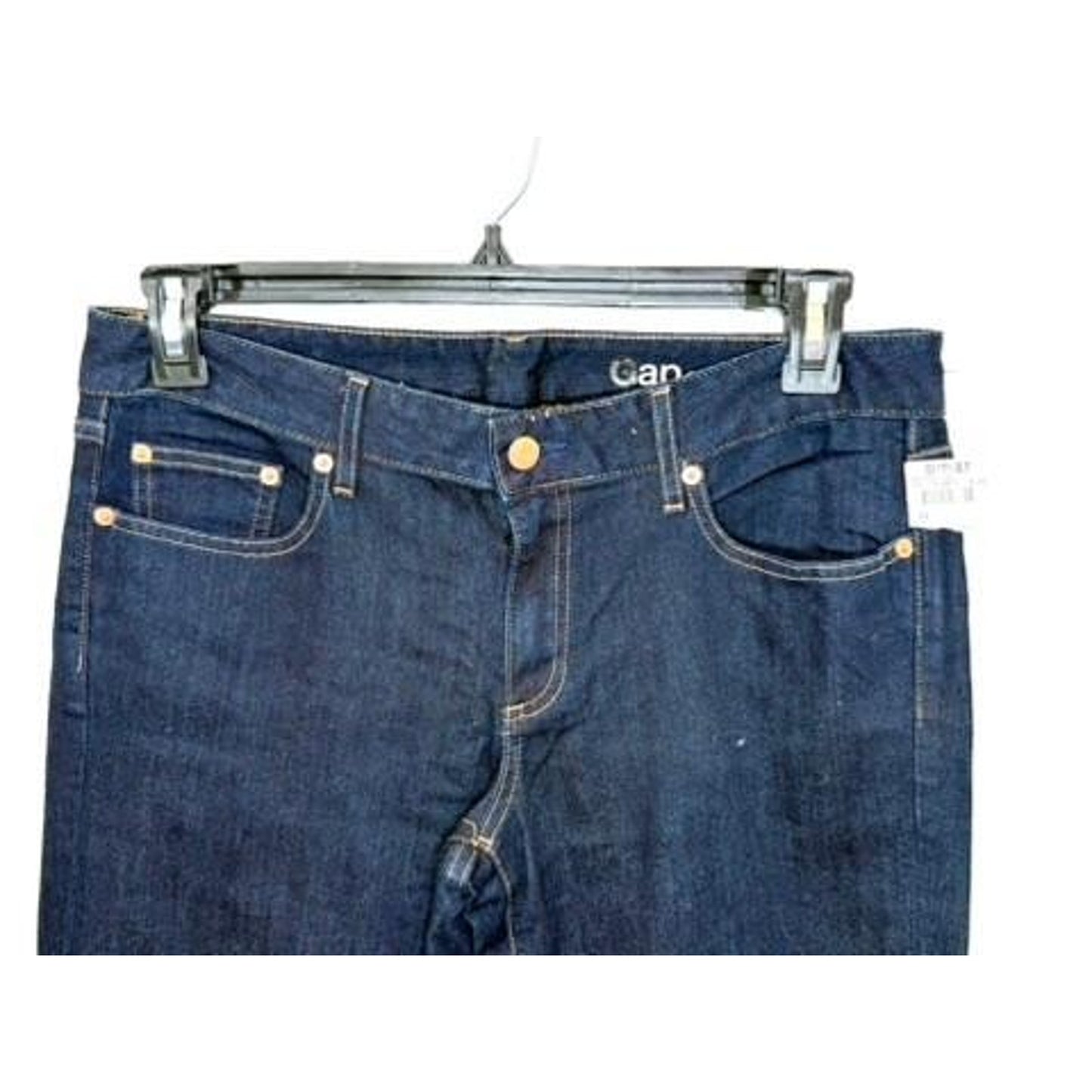 Gap 1969 Bootcut Jeans Womens Size 10 Dark Wash Denim Stretch Blue