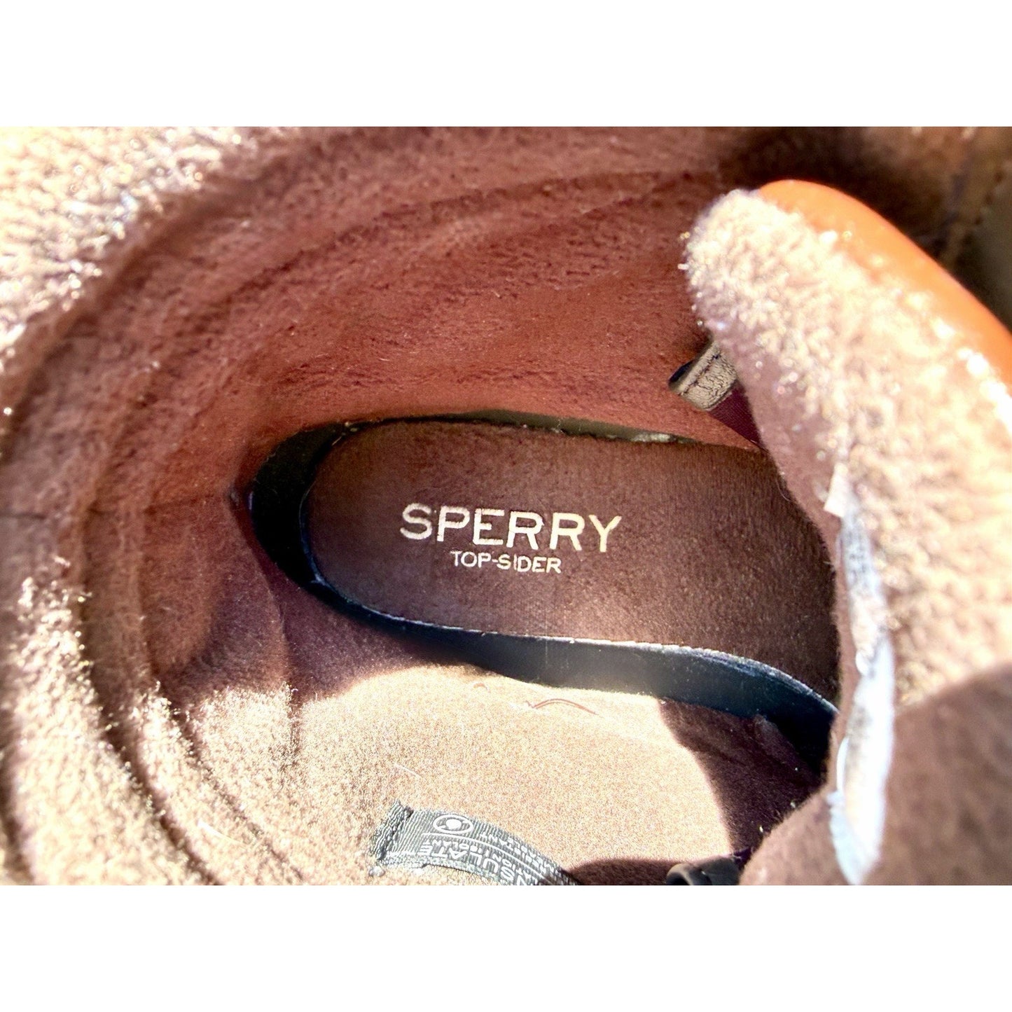 Sperry Avenue Men's Duck Boots Size 11 M Brown/Grey Waterproof Worn Twice!