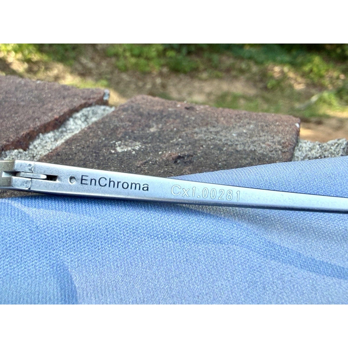 EnChroma Cx1 Indoor Color Blind Glasses Aviator Silver Frame Metal Cx1.00281