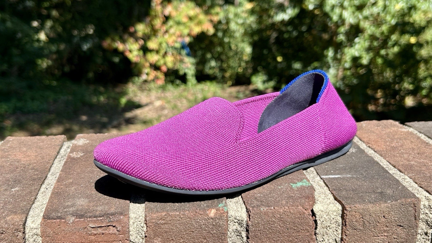 NWOT ROTHY’S The Flats Magenta Women’s Size 6.5