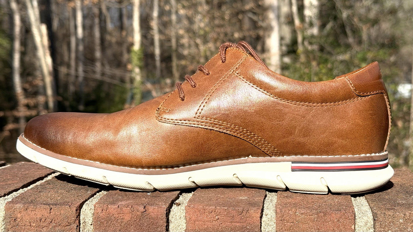 Tommy Hilfiger Men's Warren Oxford Shoes (Cognac) / Size 11.5 M Size / Worn Once