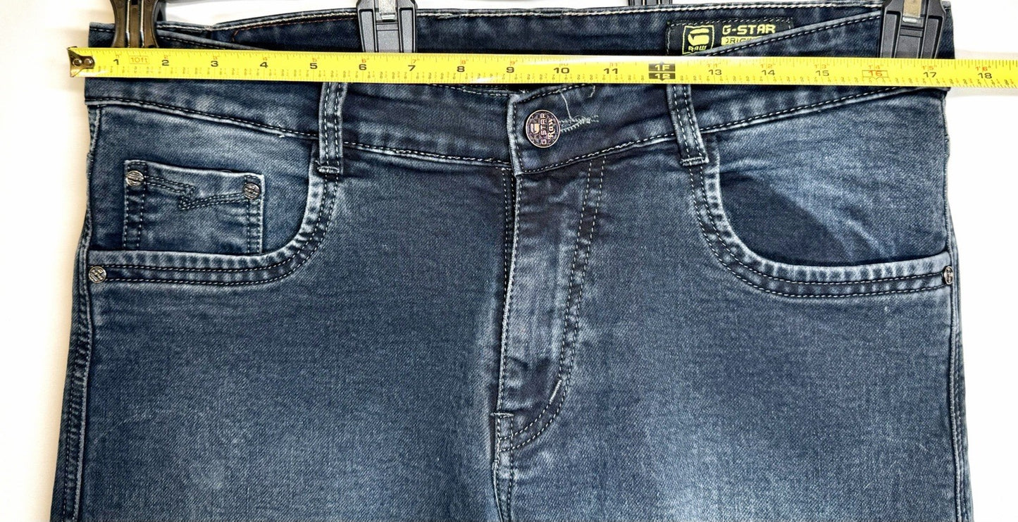 G-Star Raw Originals Slim Fit Denim Jeans / Medium Aged Blue/ Men’s Size 34x30