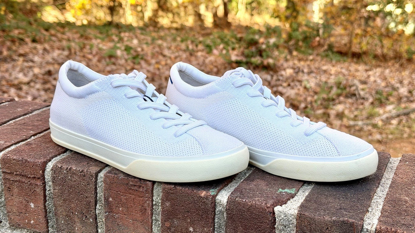 Rothy’s Bright White 038-017 The Lace Up Sneaker New US Women 7.5