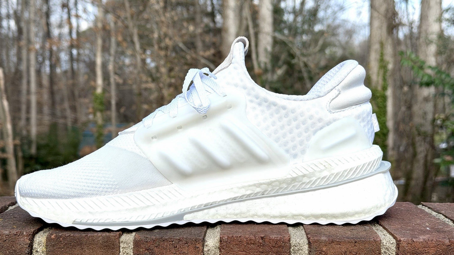 Adidas X_PLR Boost Men's Size 12 Triple White Running Shoes (HP3130)
