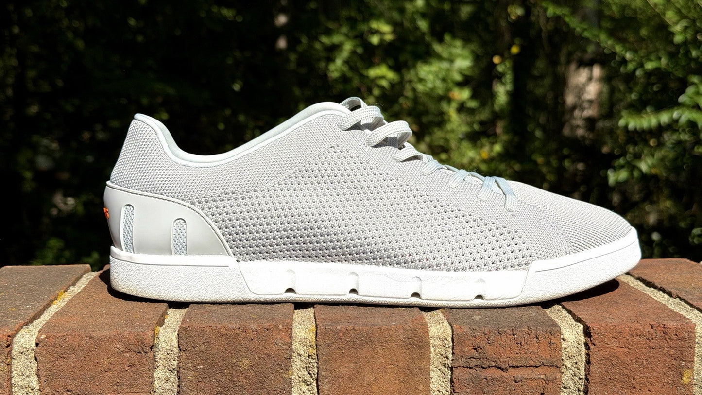 SWIMS Men’s Lightweight Breeze Tennis Sneakers Light Grey/ US 12 / Worn Once!!