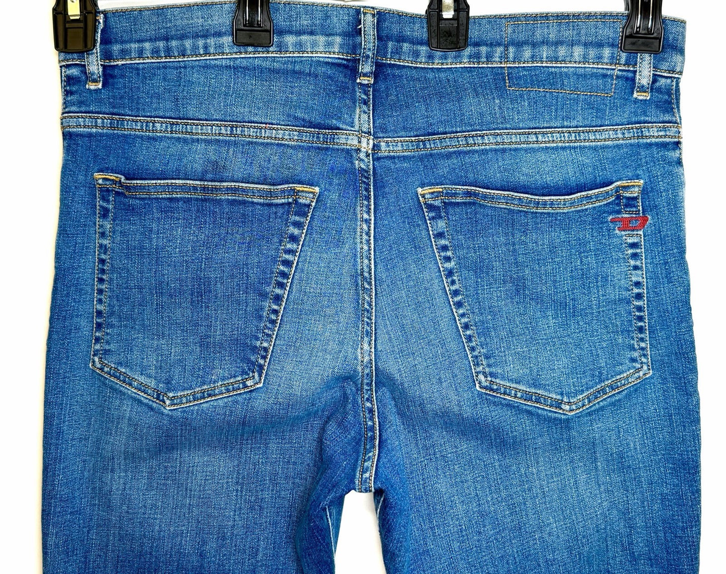 Mens Diesel 2005 D-FINING 09D45 Stretch Tapered Blue Jeans W32 L28