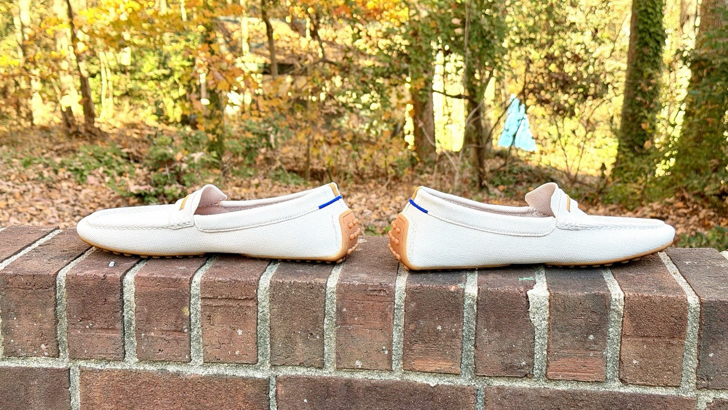 Rothy's The Driver Loafer / Oxford Cream / Women’s Size 12 / $189 Retail