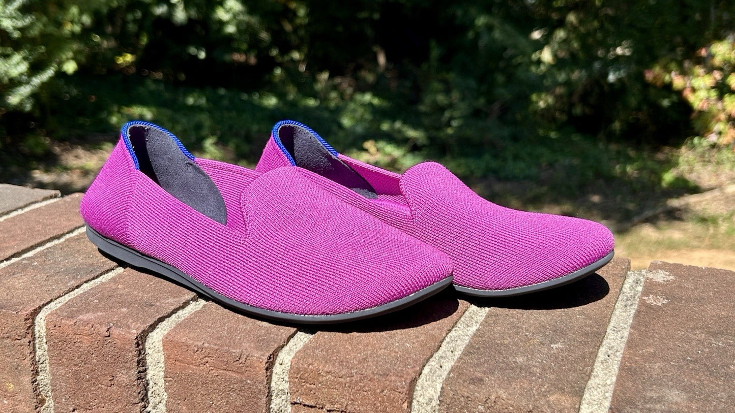 NWOT ROTHY’S The Flats Magenta Women’s Size 6.5