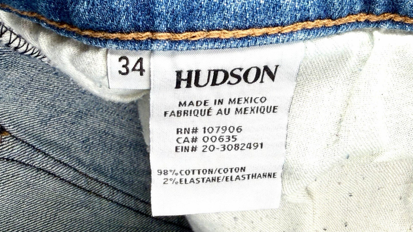 Hudson Blake Slim Straight Jeans / Men’s 34x32 / STYLE #M276DAZ