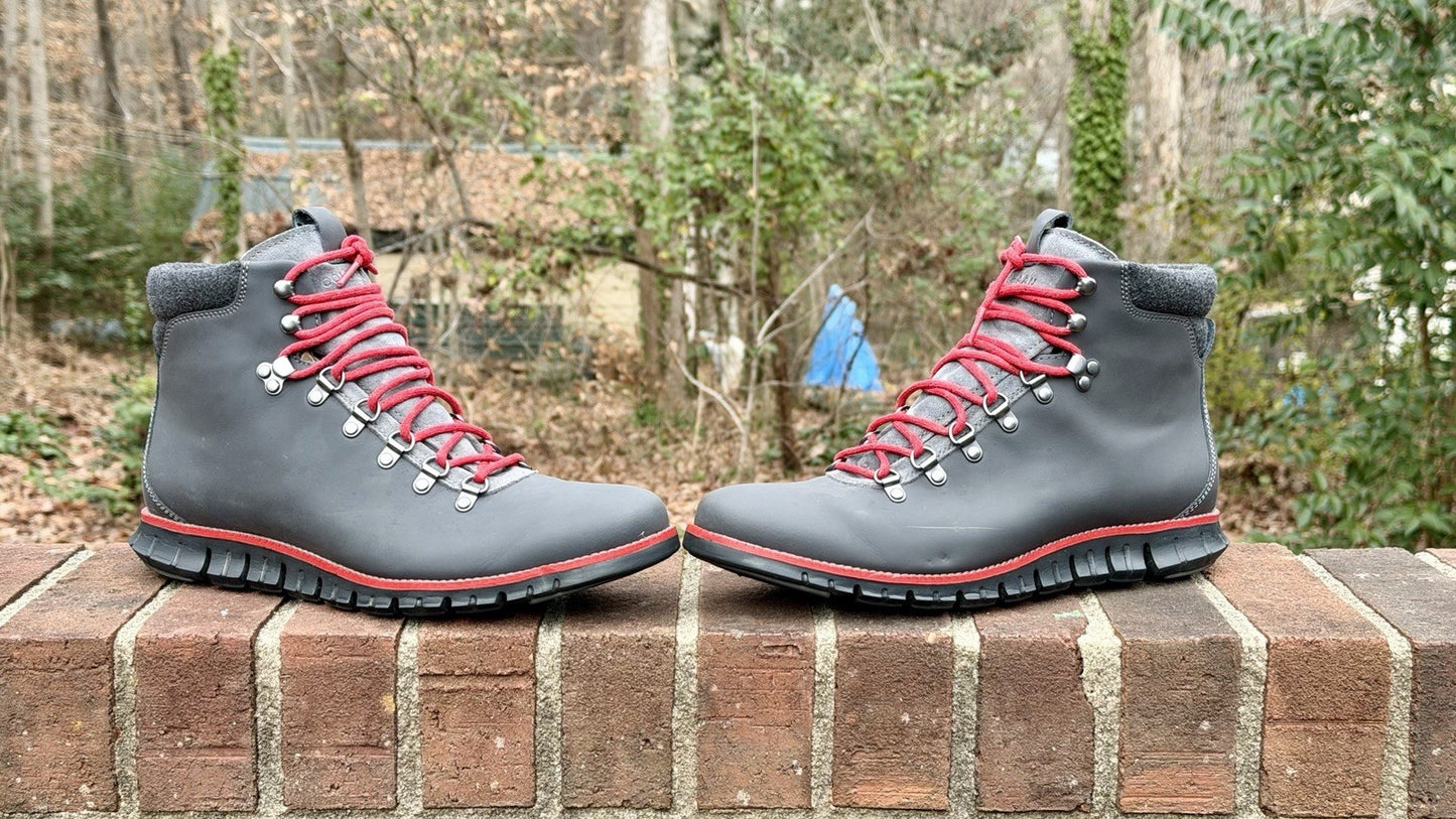 COLE HAAN ZERØGRAND Men's Size 11 Leather Water Resistant Hiking Boots $150 New