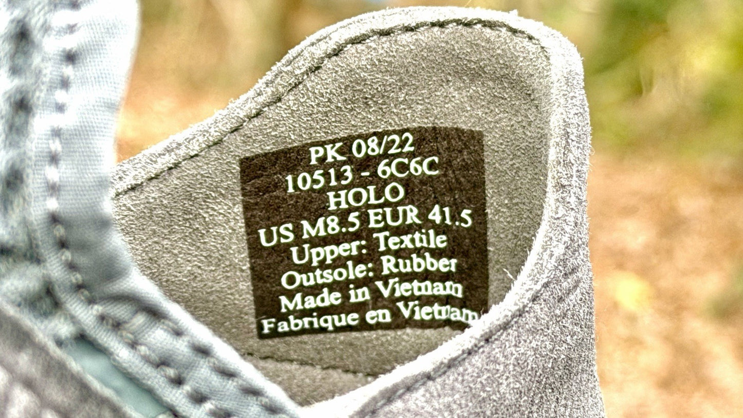 New Without Box Olukai Holo /Convertible Mesh / Dark Shadow - Grey / Men's 8.5