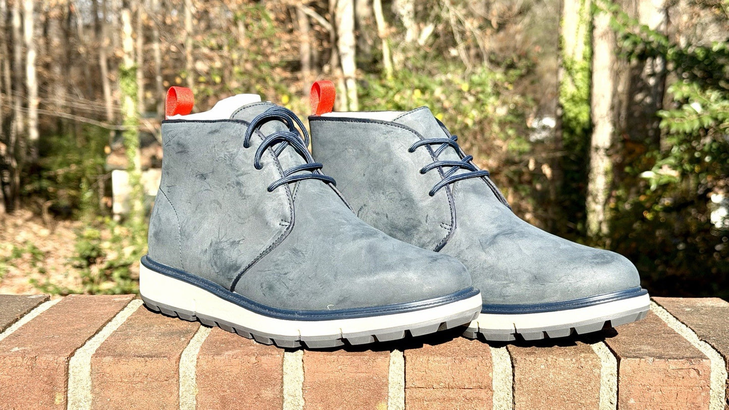 NWT SWIMS Men's Motion Chukka Boots  Color Navy Men’s Size 8 / $258 Retail