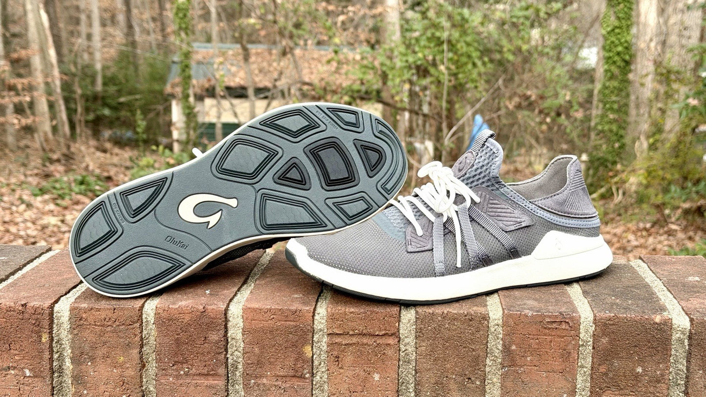 New Without Box Olukai Holo /Convertible Mesh / Dark Shadow - Grey / Men's 8.5