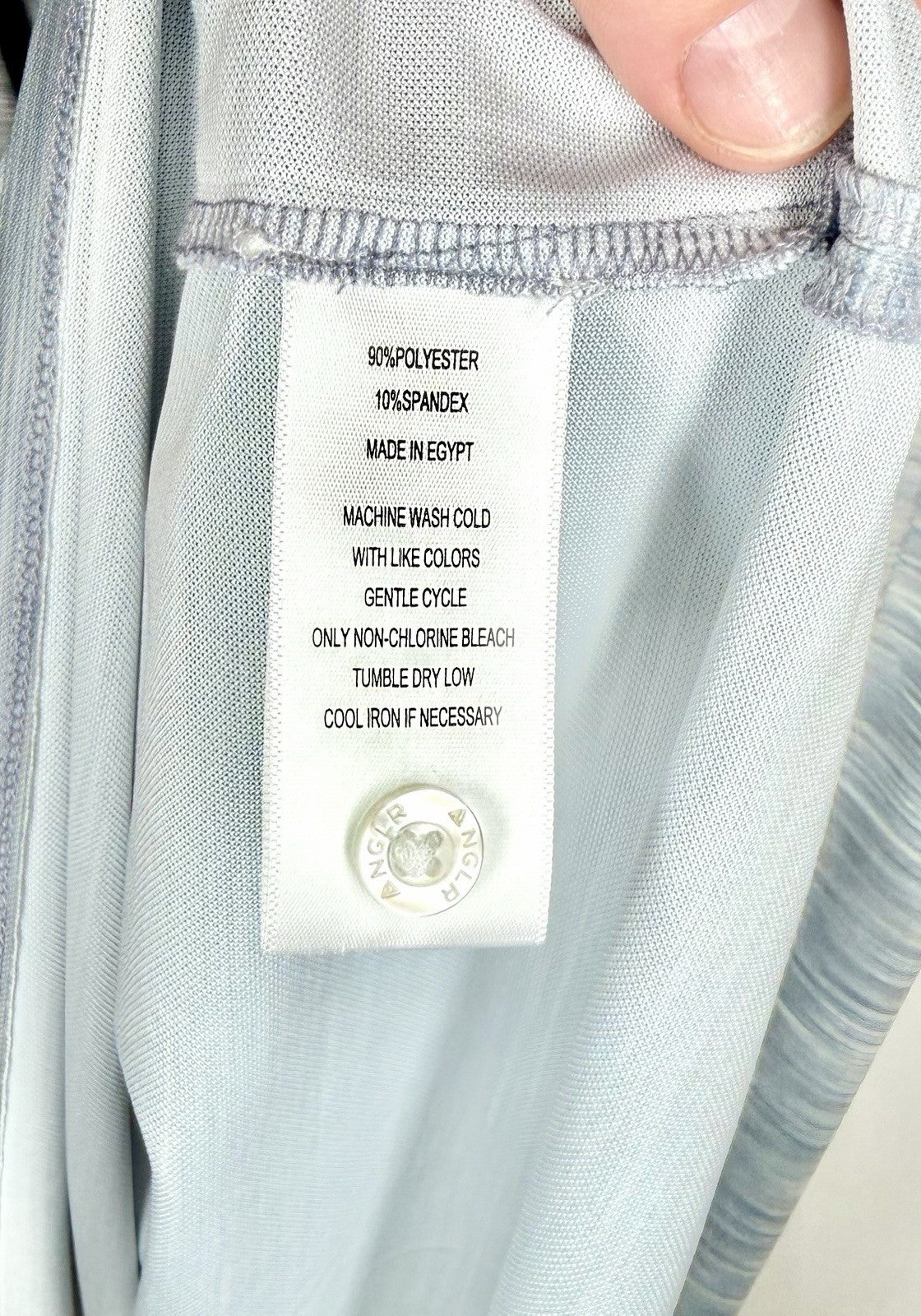 Anglr Fishing Gear Men’s Short Sleeve Performance Polo / Griffin  / Size Large