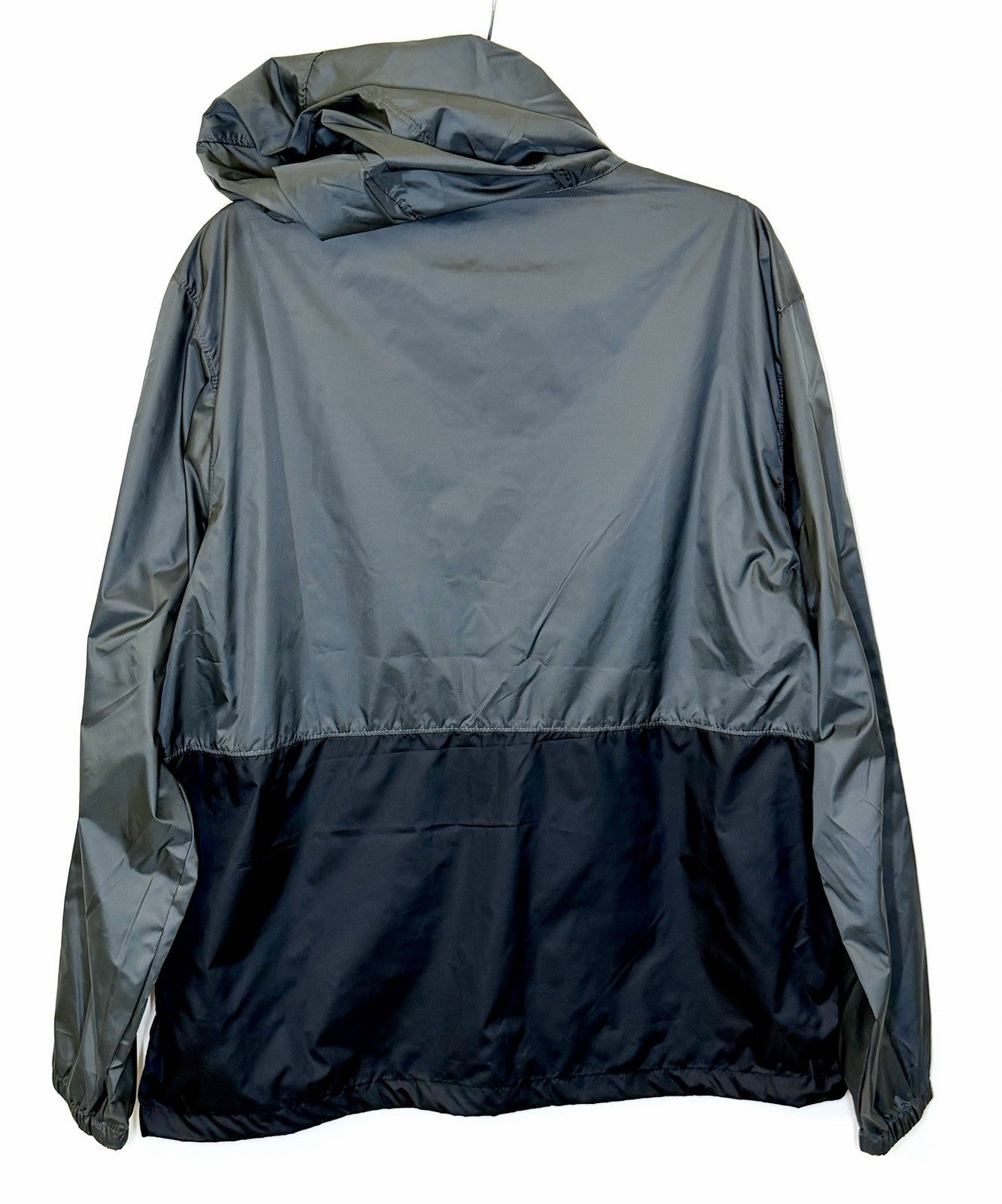 Columbia Men's Center Ridge Windbreaker Jacket / Black/Grey / Size Medium