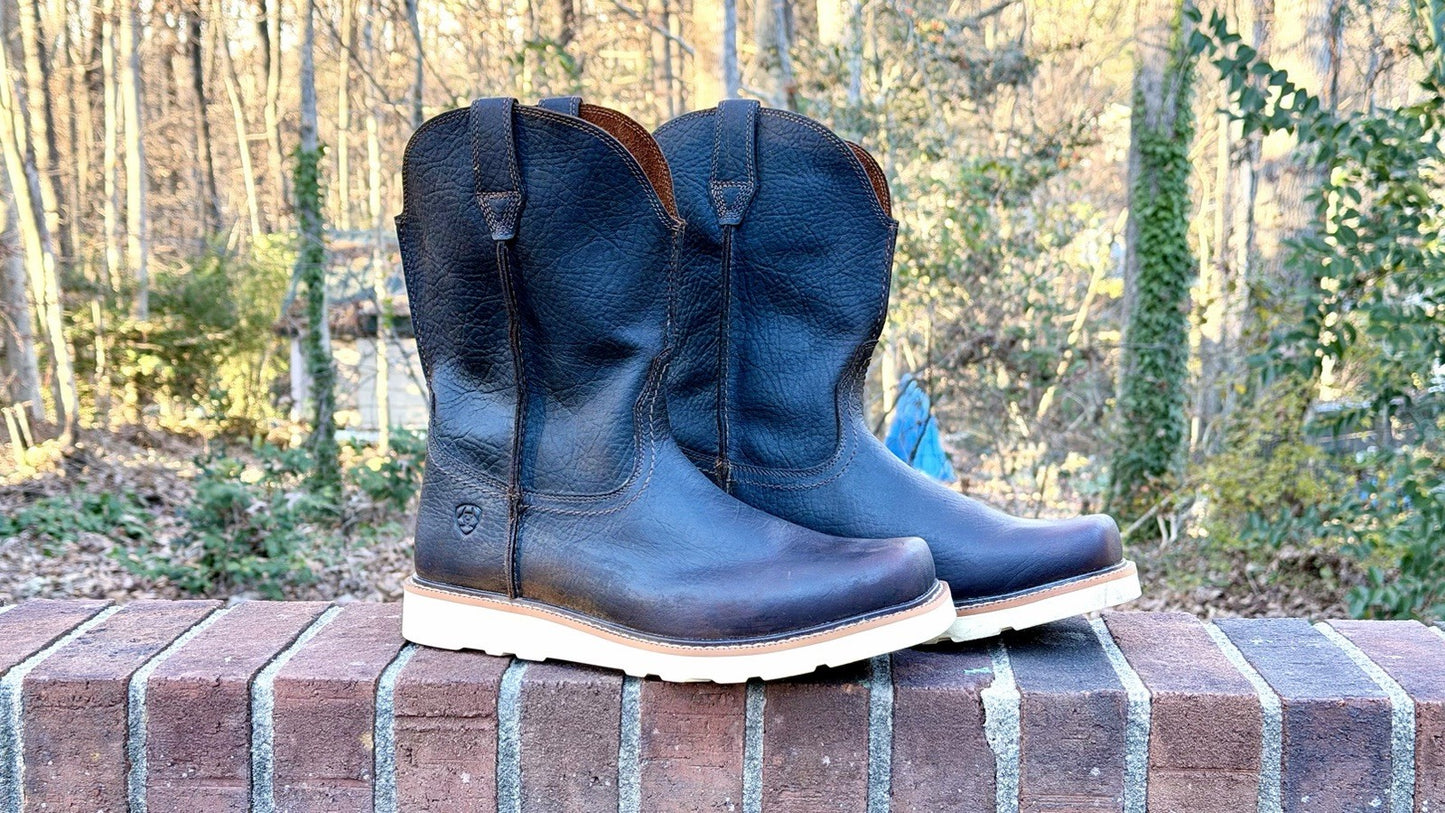 Ariat Men's Rambler Recon Western Boots Men’s Size 12D / Brown Leather  $190 New