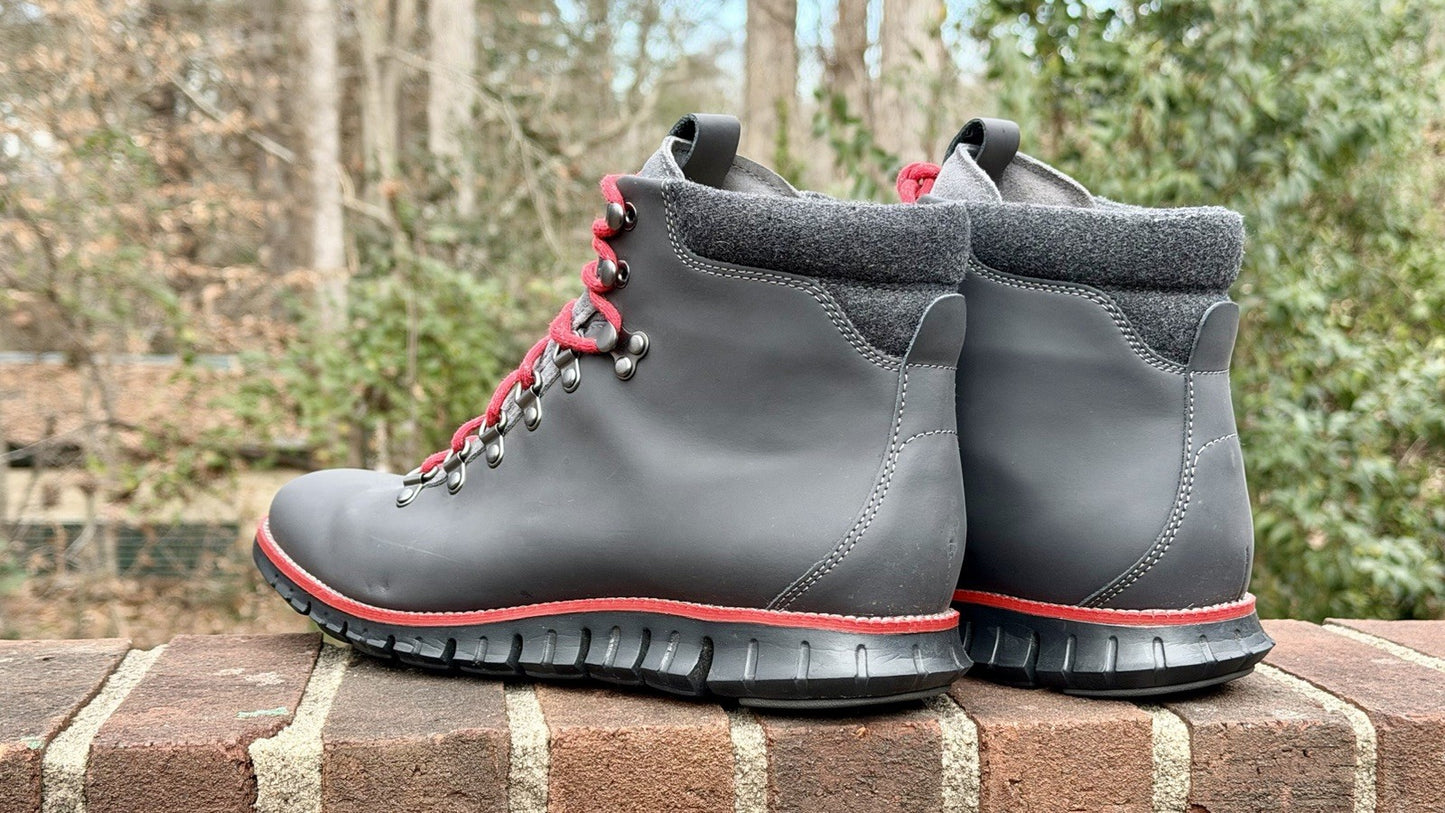 COLE HAAN ZERØGRAND Men's Size 11 Leather Water Resistant Hiking Boots $150 New