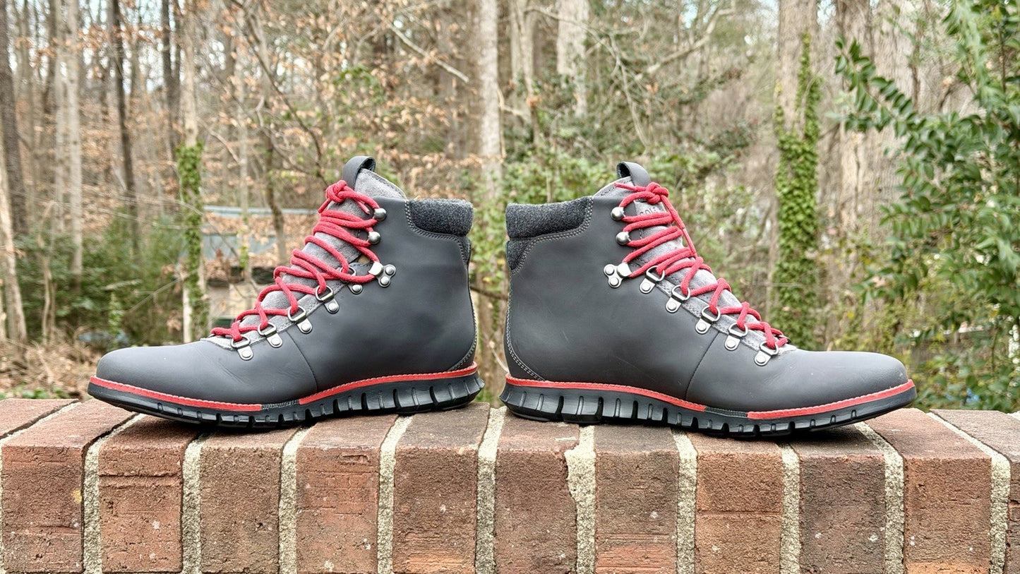 COLE HAAN ZERØGRAND Men's Size 11 Leather Water Resistant Hiking Boots $150 New
