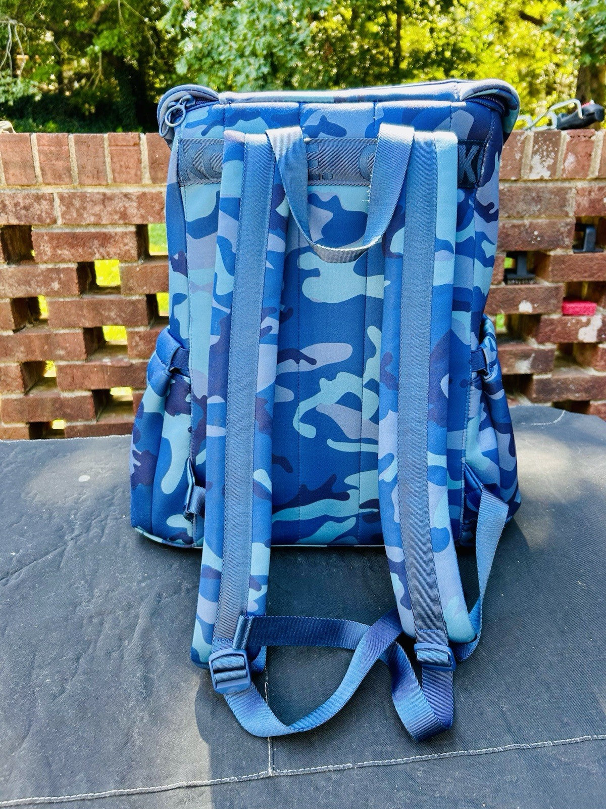 Corkcicle Lotus Backpack Cooler (Navy Camo) | Used Twice | $179 Retail | Clean!!