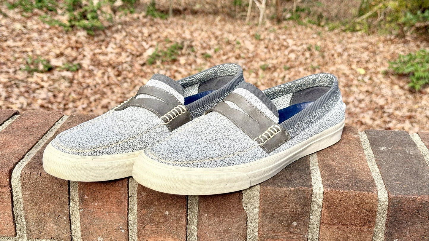 Cole Haan Pinch Weekender LX StitchLite Penny Loafer Light Grey Men’s Size 11.5